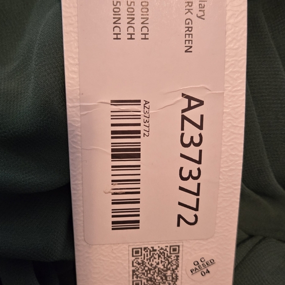 Azazie Green Pleated Maxi Sundress for Wedding Guest - Picture 5 of 9